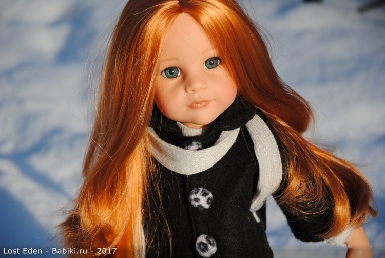 Самая красивая Рыжая. Сара с собачкой 2009 г от Gotz