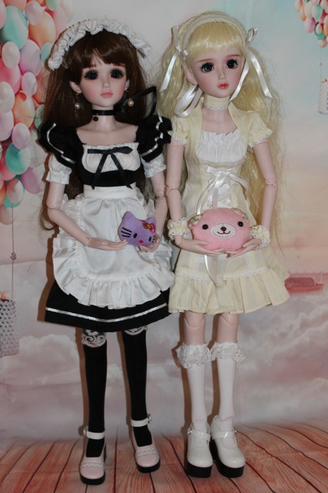 Засияли две звездочки - Куклы Звезды Подиума. ООАК, 5-ый молд, 60 см