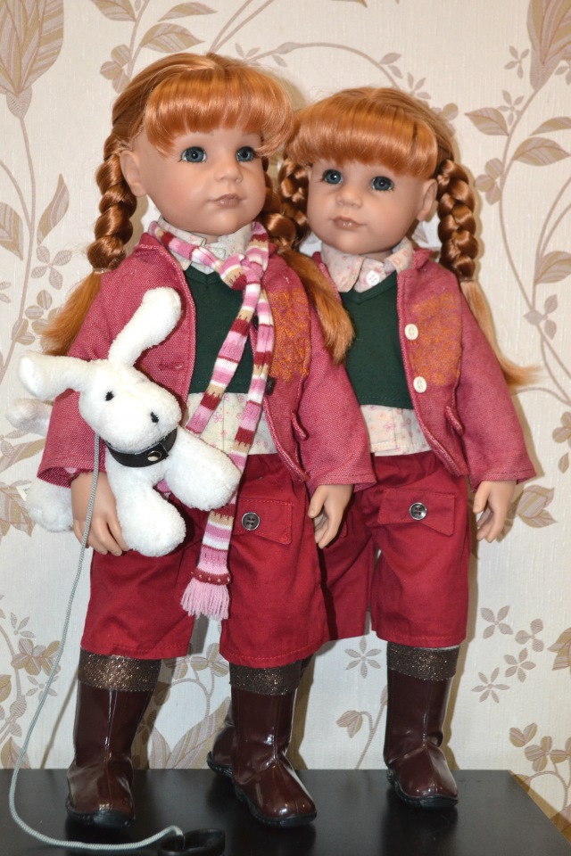 Очаровательные Сарочки-близняшки. Рыжульки 2006 года и Садовницы 2004 года