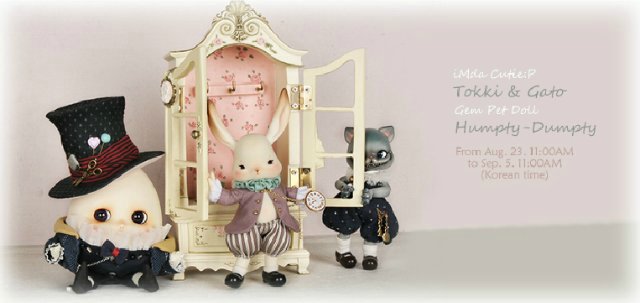 Веселые персонажи Tokki, Gatto и Humpty Dumpty от Neo-AngelRegion (SOOM) (фото 3)