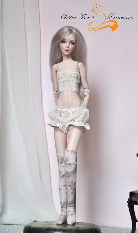 Фарфоровая шарнирная кукла Оленька от SisterFox (фото 7)