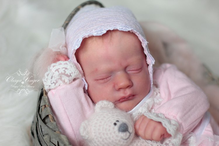 Моя кроха Эшли. Кукла реборн Олеси Венгер