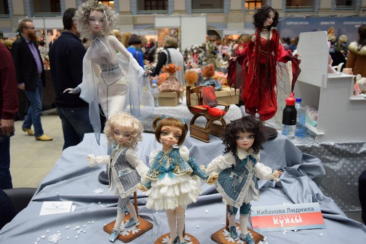 VIII Московская международная выставка Искусство куклы. Таланты и поклонники. Часть I