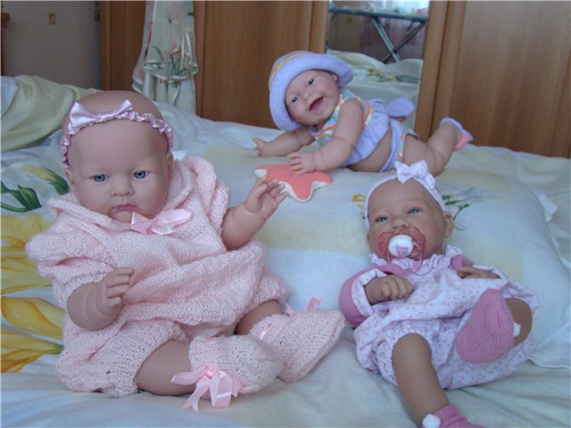 А у нас еще новенькая девочка! Мои куколки от Хуан Антонио и Беренджер