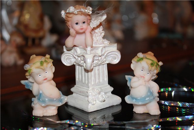 Накануне Рождества — Фарфоровые статуэтки и фигурки: винтаж