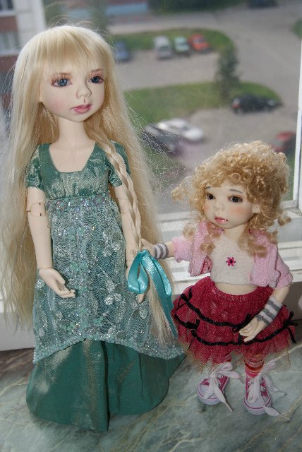 Две сестрицы от Kimberly (Kim) Lasher - Лилли (Lillie) и Синди (Sinderella)