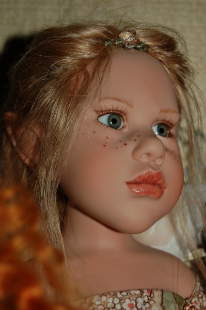 Сегодня вечером, для вас выступает Litten и её дрессированные ёжики. Коллекционная кукла Zwergnase