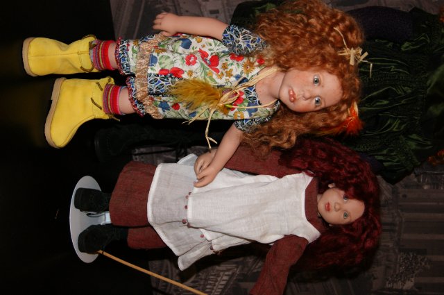 Коллекционная кукла Almalotte и компания - мои любимые рыжики Zwergnase