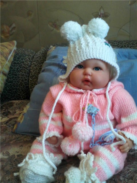 Игровая кукла переделана из пупса фирмы Огонёк