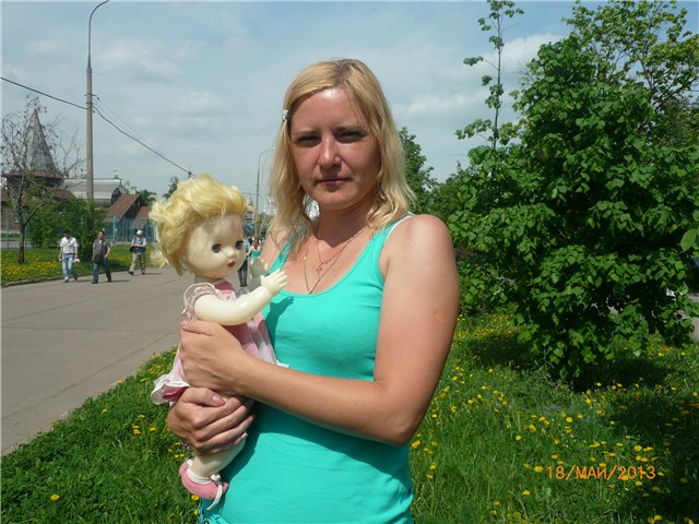 Винтажная Аленка - кукла СССР. Моя покупка с блошки (фото 2)