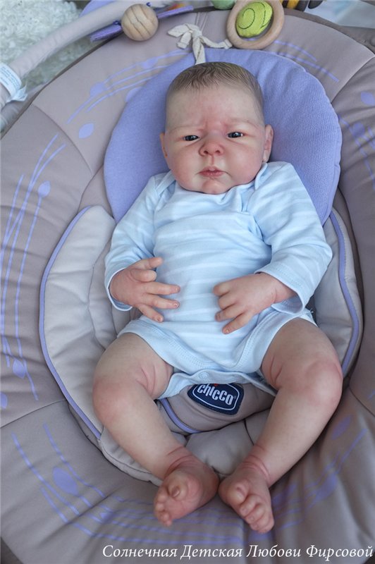 Малыш реборн Ноэль (Noelle by Adrie Stoete). Художник - Любовь Фирсова