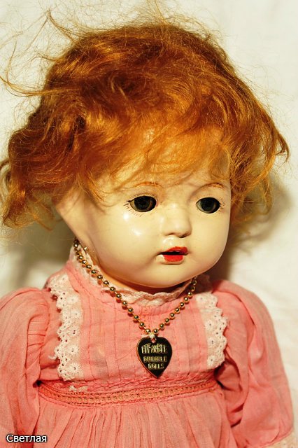 Реставрация самых ранних антикварных кукол Effanbee, 1912 год. + БОНУС, поработаем с кракелюром