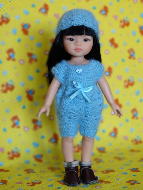 Голубое наваждение или много мохеровой пряжи