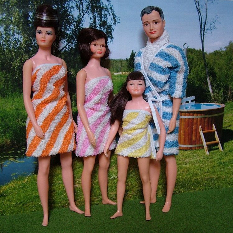 Куклосемья из 60х. Littlechap от фирмы Remco