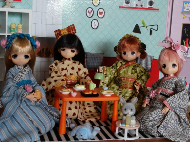 Вечеринка у моих японочек