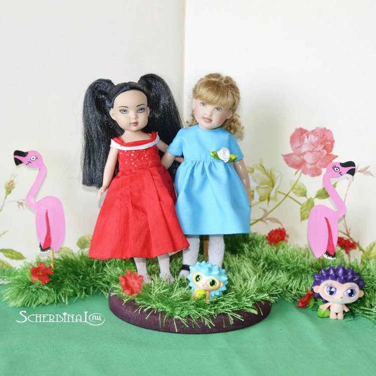 Как Алиса играла в крокет у Королевы