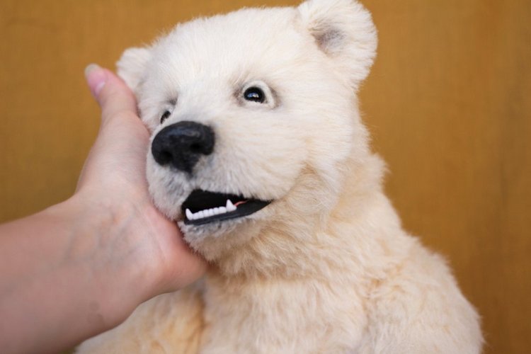 Нолан полярный медвежонок. Авторские игрушки ручной работы Татьяны Матляк