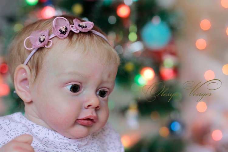 Моя Хлоя, мой любознательный Совенок, кукла реборн Олеси Венгер (фото 8)