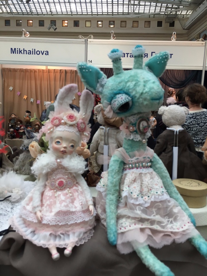 Москва "Гостиный двор" 2016 - Международная выставка "Искусство куклы" - мой взгляд