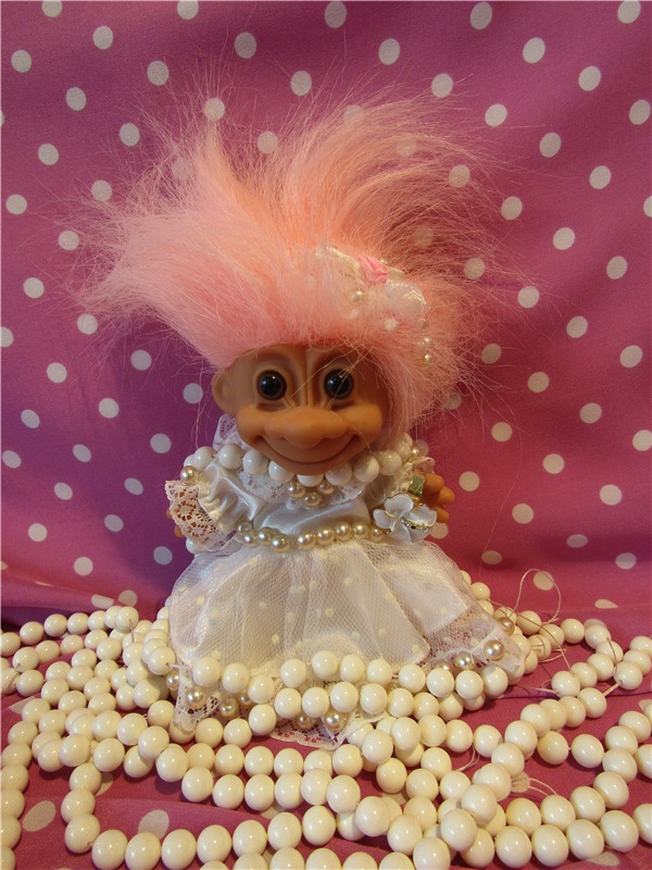 Настроение - в "горошек" — Игрушки Тролли (Trolls): винтажные Dam и Russ