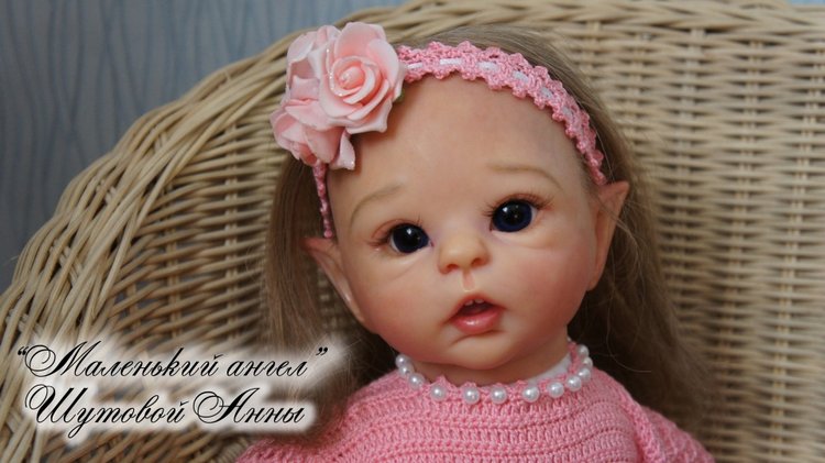 Цветочные эльфы. Кукла-реборн Шутовой Анны (фото 9)