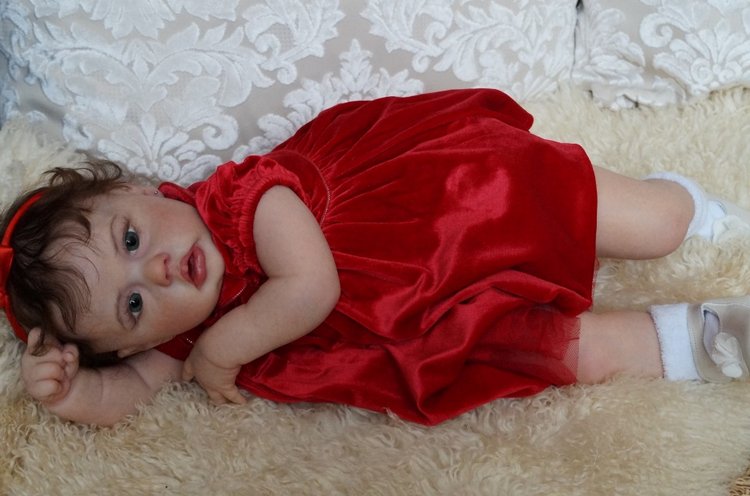 Я назвала ее Scarlett. Кукла реборн Наталии Коноваловой