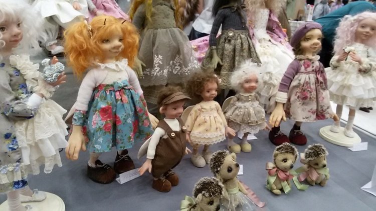 V Ежегодный Весенний Бал Авторских Кукол на Тишинке