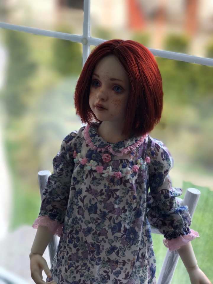 Вот мой новый мейк ап Dollshe Rosa