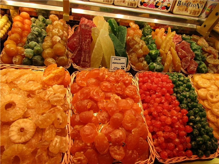 Рынок Бокерия - главная достопримечательность Барселоны