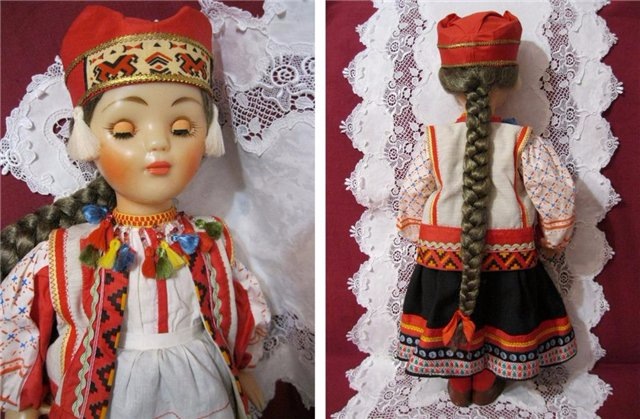Фабрика 8 марта и серия "Куклы в старинных костюмах русских губерний"