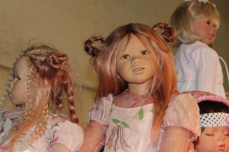 Выставка мишек, кукол и кукольной миниатюры в Голландии 2017 - часть первая (фото 10)