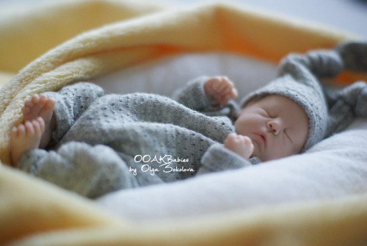 Марк. Младенец ООАК Ольги Соколовой (фото 5)