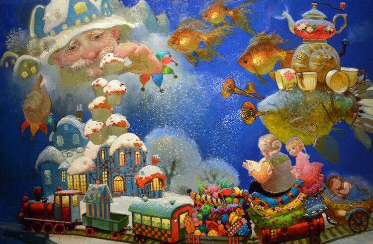 АНГЕЛЫ РЯДОМ С НАМИ ЖИВУТ... Сказочный иллюстратор