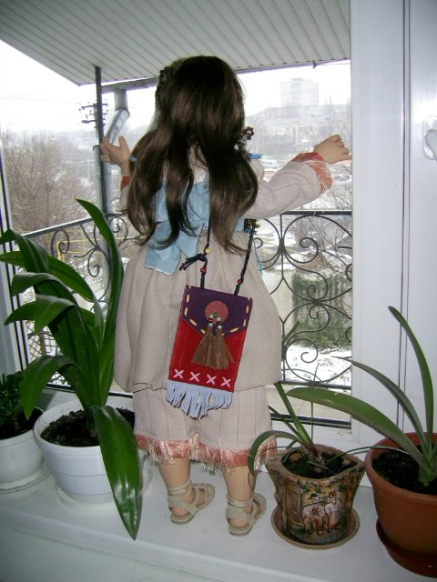 Просто наступила зима | Бэйбики Просто наступила зима — Куклы Zawieruszynski (Заверужински): винил (фото 3)