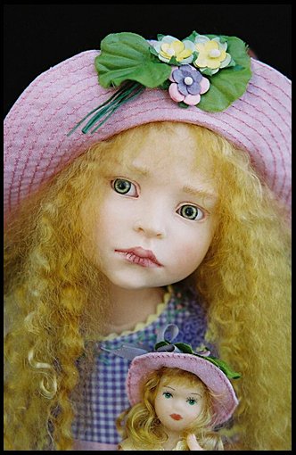 Чудо художница - Dale Zentner (dolls). Авторские куклы Дейл Зентнер