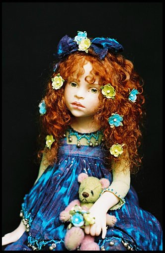 Чудо художница - Dale Zentner (dolls). Авторские куклы Дейл Зентнер