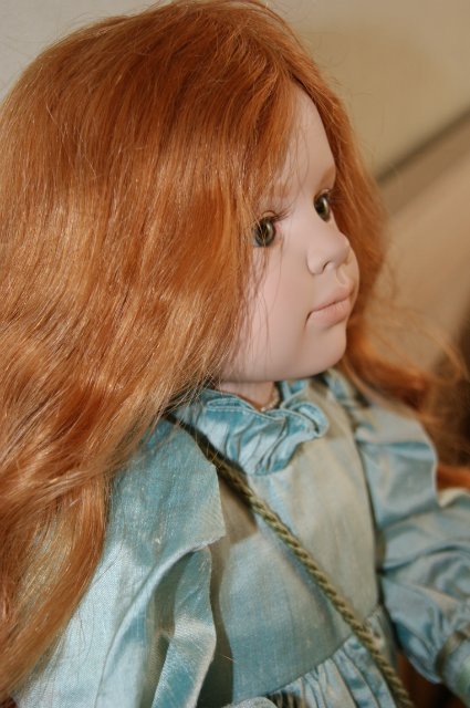 Мари Кристин от Хильдегард Гюнцель для Walterhauser puppenfaktur - зеленоглазое чудо (фото 7)