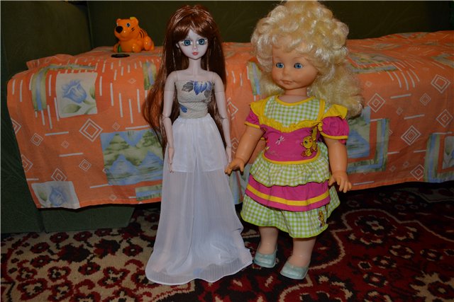 Голубоглазая красавица — Советские винтажные куклы (СССР): Ленигрушка (фото 10)