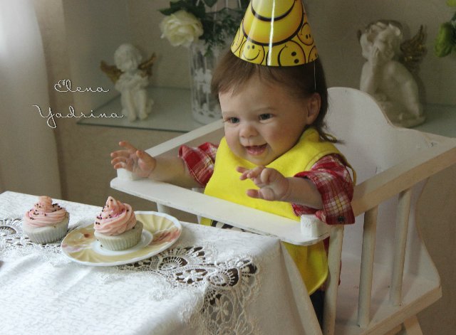 Дарю свою улыбку! Куклы реборн Елены Ядриной