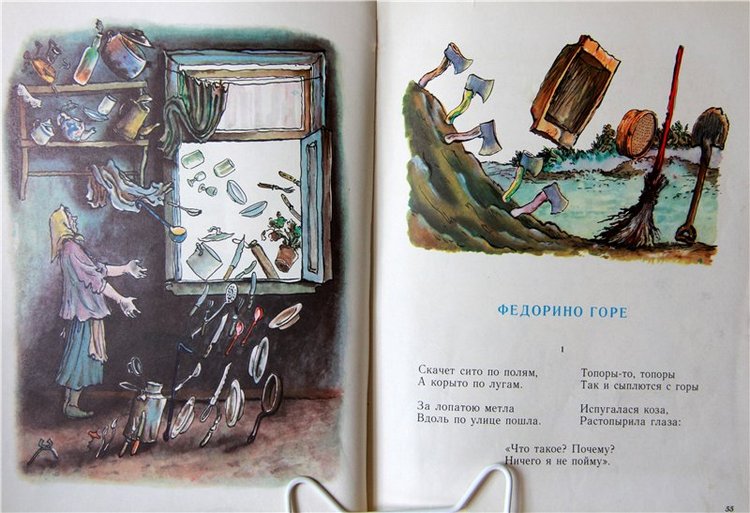 Моя любимая книга детства, продолжение. Сказки Корнея Чуковского