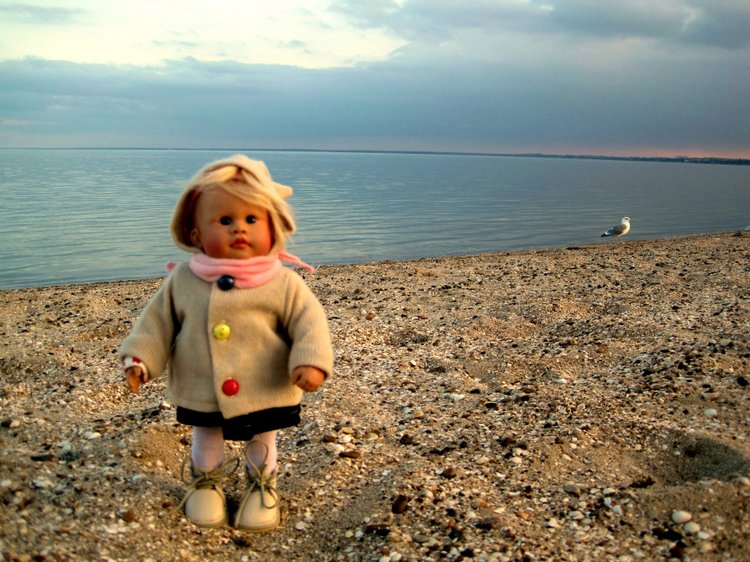 Путешествие к морю. Коллекционная кукла Фрося. Flori, Rolanda Heimer, Schildkrot