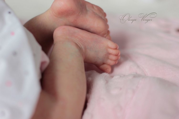 Моя Хлоя, мой любознательный Совенок, кукла реборн Олеси Венгер