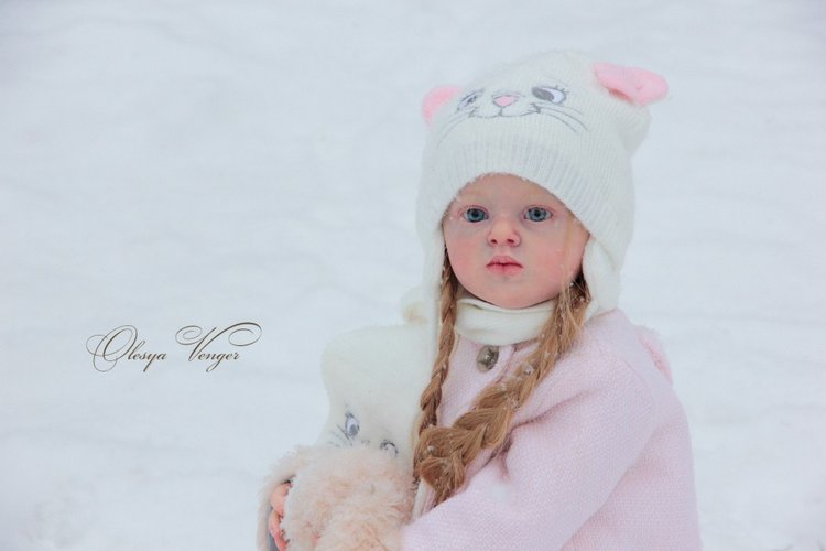 Любите ли вы Зиму так, как люблю ее я? Нэлли, кукла реборн Олеси Венгер