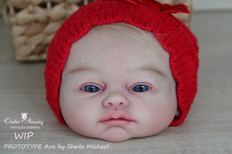 Сильвия - мой прототип Ava от скульптора Sheila Michael. Кукла реборн Наталии Сомовой