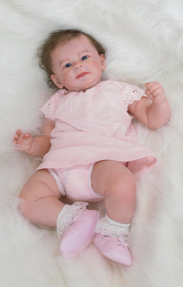 Сладкая булочка Грета, толстопопая принцесина. Кукла реборн Ольги Коновниной (фото 8)