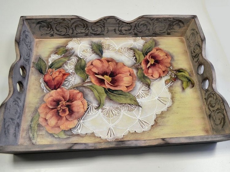 Техника ДЕКУПАЖ и мои первые работы