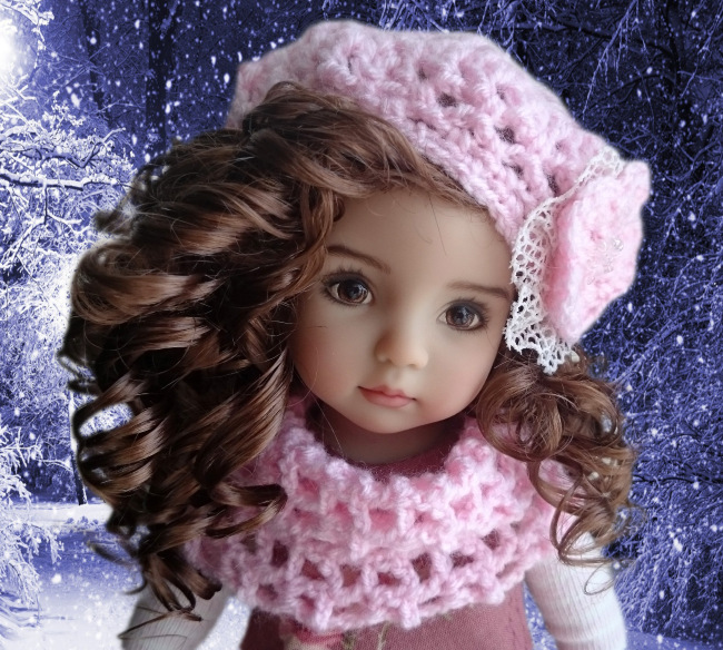Зима, холода и красота — Куклы Dianna Effner (Эффнер) из винила: Little Darling