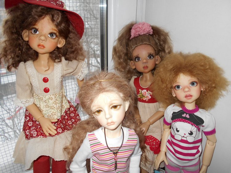 Велосипед в подарок — Куклы Kaye Wiggs (Кайе Виггс): авторские BJD (БЖД) (фото 8)