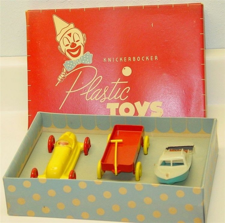 Винтажные игрушки компании "Knickerbocker", США. Продолжение