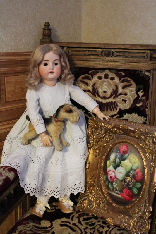 Антикварная кукла Бруно Шмидт. Само очарование (фото 9)